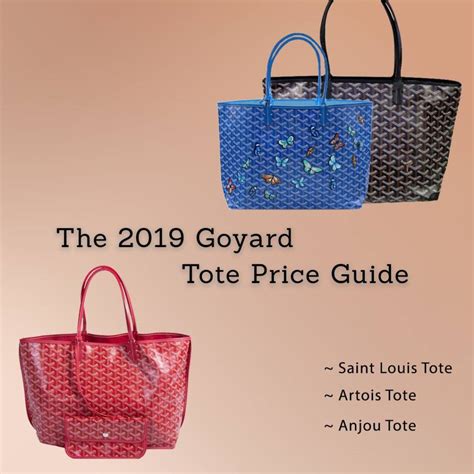 price of goyard tote 2015|Goyard artois pm price 2024.